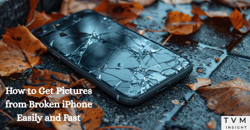 How to Get Pictures from Broken iPhone