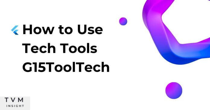How to Use Tech Tools G15ToolTech