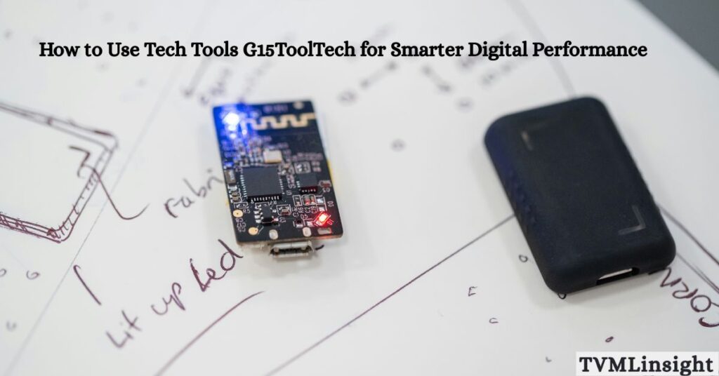 How to Use Tech Tools G15ToolTech