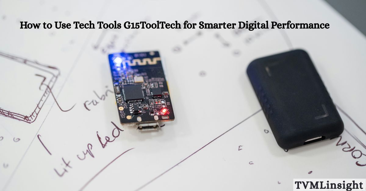 How to Use Tech Tools G15ToolTech for Smarter Digital Performance