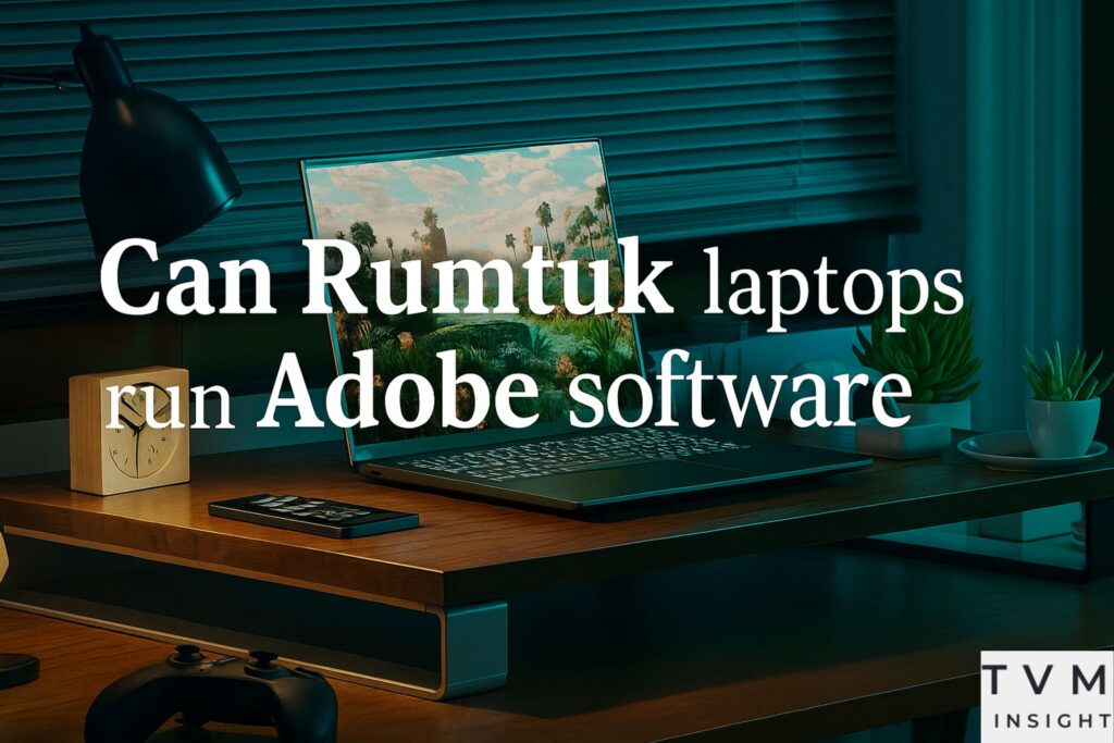 Can Rumtuk laptops run Adobe software