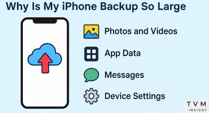 Why Is My iPhone Backup So Large