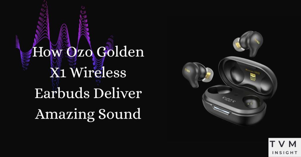 Ozo Golden X1 Wireless Earbuds