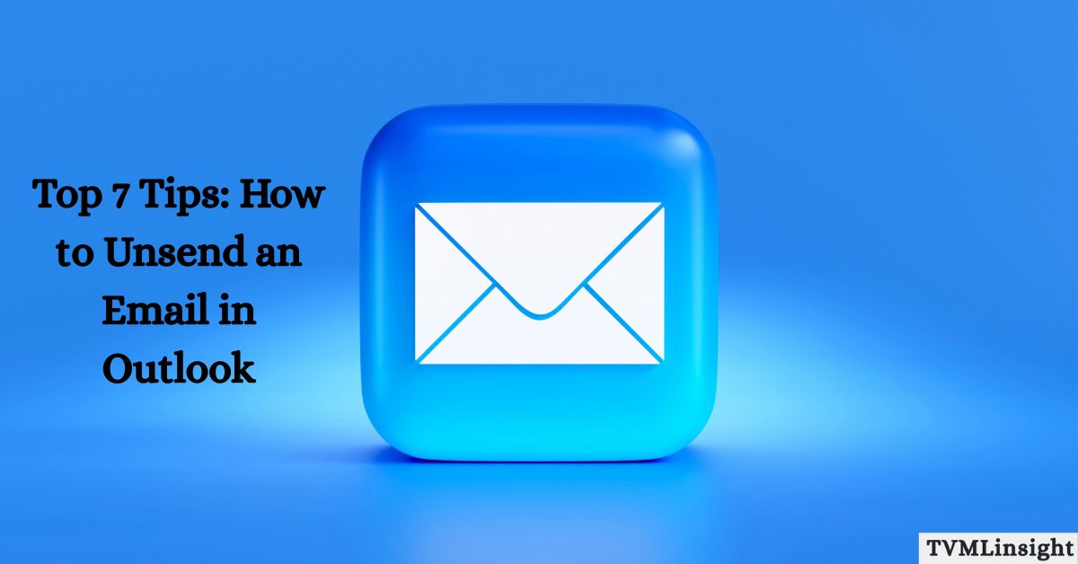 How to Unsend an Email in Outlook